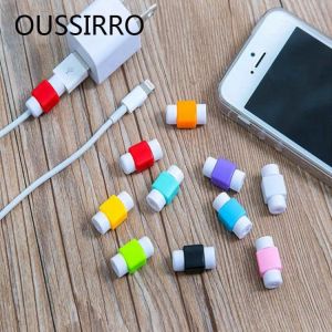 Data Line Protection Case Protective Cover For Charger Cable Phone Charging Protector Saver Covers Earphone Wire iPhone Sleeve
